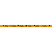 PVC-Verpackungsklebeband "Vorsicht Glas" leuchtorange, schwarz, 50 mm