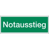 Rettungszeichen "Notausstieg", LimarLite®