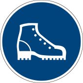 Gebotszeichen "Sicherheitsschuhe benutzen" [GBP07], Bewährte Praxis
