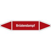 Fließrichtungspfeil "Brüdendampf", DIN 2403, D201