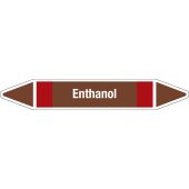 Fließrichtungspfeil "Ethanol", DIN 2403, F807