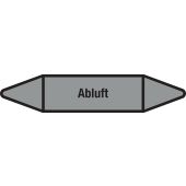 Fließrichtungspfeil "Abluft", DIN 2403, A301