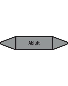 Flie&szlig;richtungspfeil "Abluft", DIN 2403, A301