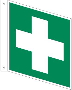 Rettungszeichen "Erste Hilfe" [E003], 55 / 8 mcd langnachleuchtend, LimarLite&reg;, ASR A1.3 / ISO 7010