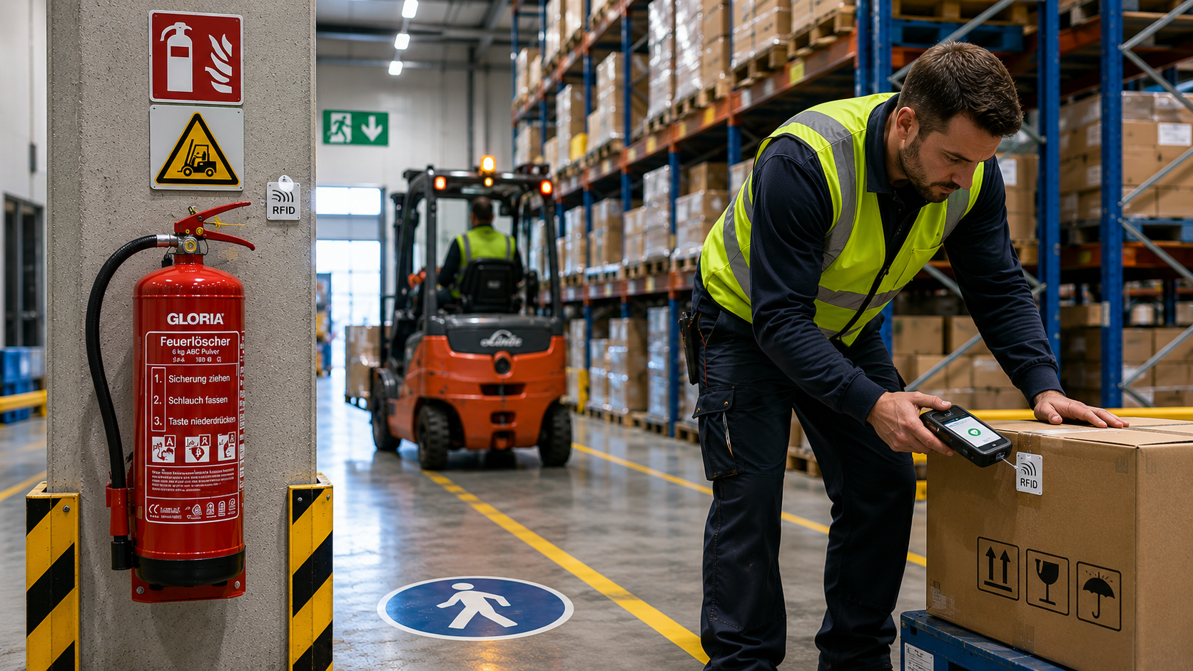 Arbeitssicherheit im Lager – die wichtigsten Maßnahmen